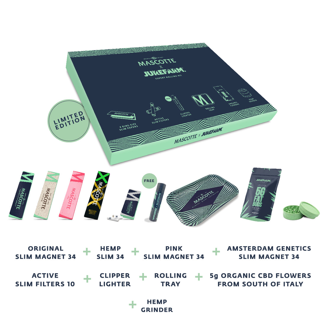 MASCOTTE x JUREFARM – Expert Rolling Kit (Limited Edition)