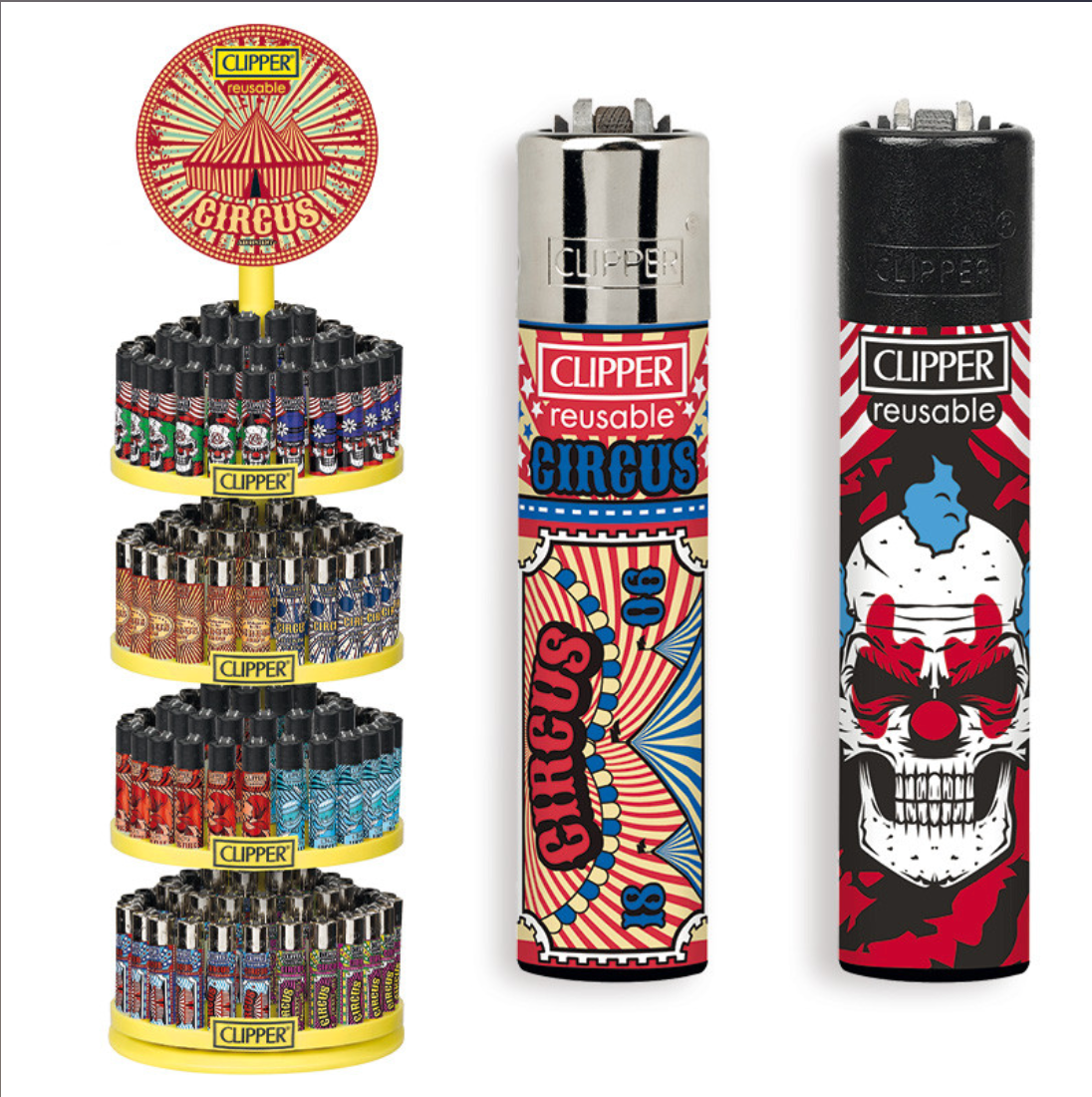 Clipper Lighters Circus Life