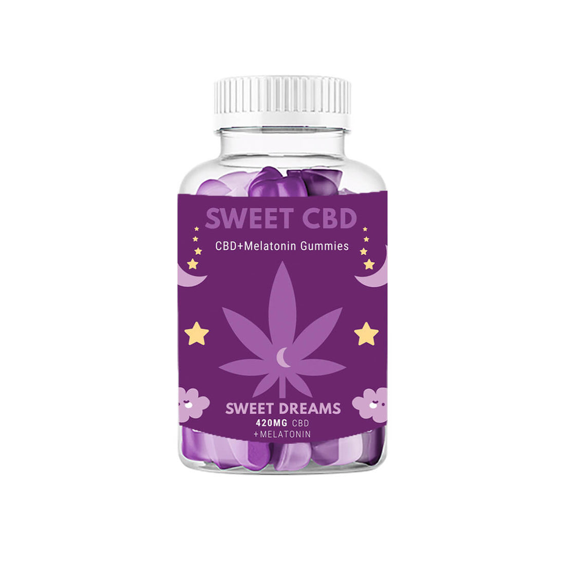 Sweet CBD Sweet Dreams Melatonin Gummies + 420mg CBD